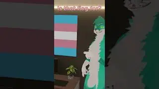 Furry confused by Trans Flag