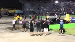 Alcohol Funny Car Burnout