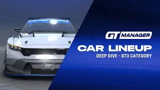 GT Manager - GT3 Category & Lineup