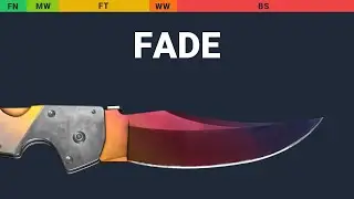 Falchion Knife Fade - Skin Float And Wear Preview