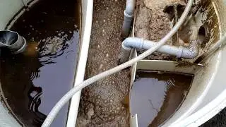 Przydomowa oczyszczalnia ściek&oacute;w VH6 PREMIUM przed serwisem