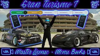 GranTurismo7 - Master License or Menu Books