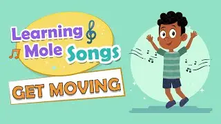 Get Moving! 🎶 Fun Exercise Song for Kids to Stay Active! | Action songs for kids |KS1 Songs for kids