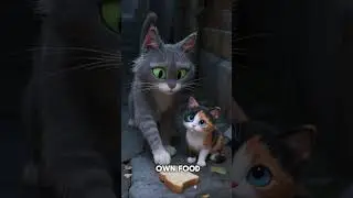 The Alley Cat Who Chose Kindness 🐱 | English Story About Quiet Courage