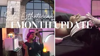 Solo Esthetician Day In The Life | 1 Month Open Update ✨🙌🏾