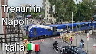 Trenuri in Napoli/ Trains in Naples, Italy🇮🇹 (Agnano)  22-23 Oct 2024
