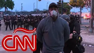 Así fue el arresto del equipo de CNN en Minnesota