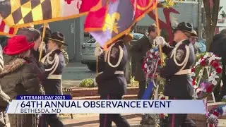 64th annual Veteran's Day Observance in Bethesda