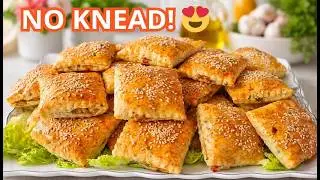 Easy Ramadan Savory Pastries Without Kneading | 100% Successful 😍