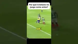 Why CR7 plays worse