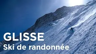 Couloir Trappier Aiguille du Go&ucirc;ter Chamonix Mont-Blanc ski de randonn&eacute;e pente raide montagne