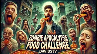 Zombie Apocalypse Food Challenge DAVIDSTV