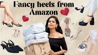 Fancy Heels from AMAZON👠 || Rugees Vini♥️