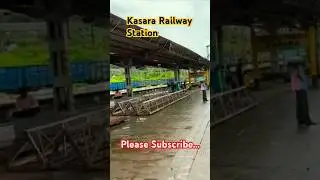 Kasara Railway Station...#youtubeshorts #train #travel #trendingshorts #viralshorts #shorts