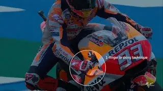 MotoGP: How many fingers do riders use to brake?