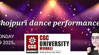 Bhojpuri  Mein THUMKA! 🤯 | CGC University Dance Collegee Gone VIRAL! 