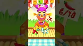 Extra Hot Chili 3D 😝 40 Level Gameplay Walkthrough | Best Android, iOS Games #shorts