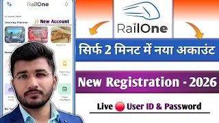 Railone app registration kaise kare | Railone app login kaise kare | How to register in railone app