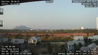 Cha Am Mountain Time Lapse Video 20260118
