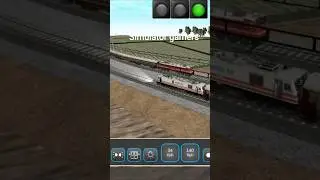 Long route train are crossing at High speed #shorts #train #highspeedtrain #railway