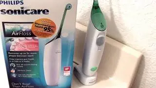 Philips Sonicare Airfloss Rechargeable Electric Flosser..REVIEW