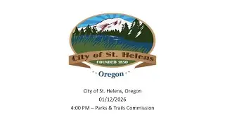 01/12/2026 Parks & Trails Commission