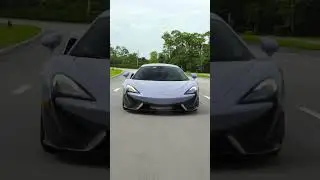 Mclaren 570s straight pipe exhaust . #mclaren #1kmotorsports#570s #exhaust #pops