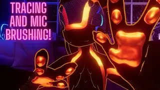 [Furry ASMR] Avali Does Finger Tracing and Mic Brushing!