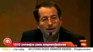 Javier Fern&aacute;ndez Aguado en el Programa Emprende de TVE