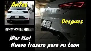 Sistema de escape y Nueva defensa para Leon FR