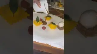 Dessert in Four seasons kitchen in Bangkok #bangkok #hotel #restaurant #dessert