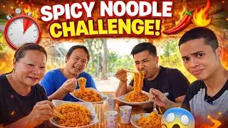 Easy Lang Ang Spicy Noodles Challenge Kay Erick