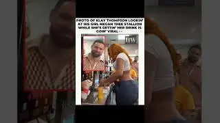 Klay Thompson Can&rsquo;t Take His Eyes Off Megan Thee Stallion! #klaythompson #megan #shorts #viralvideo