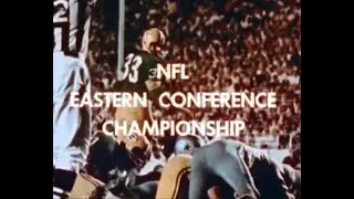 1968 NFC Divisional Playoffs Dallas Cowboys vs Cleveland Browns