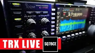 KF Live pasmo 40m 01.01.2024 test GP7 (ANT1) vs END FED (ANT1/R)