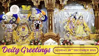 Deity Greetings | Guru Puja | CC Adi Lila 12.85 Class by HG Mathura Kripa Das - 28.12.2025