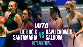 Detiuc/Santamaria vs. Havlickova/Salkova | 2026 Ostrava Doubles Final | WTA Match Highlights