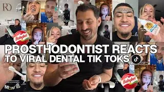 Prosthodontist Reacts to Viral Dental TikToks 👀📱🦷