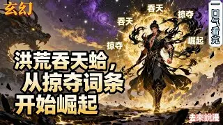 完结《洪荒吞天蛤，从掠夺词条开始崛起》周玄一朝穿越，变成了洪荒异种吞天蛤，获得词条掠夺系统。【叮！恭喜宿主获得金色词条吞天噬地】....#小說推文 #小说 #小說#玄幻 #爽文