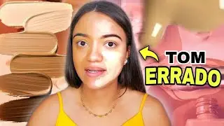 COMO CORRIGIR TOM DE BASE | aprenda corrigir o tom de base sem gastar *nada* 💸