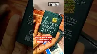 Xiaomi Redmi Note 4 Mobile Battery | Xiaomi Redmi Note 4x Battery | BN43 Battery