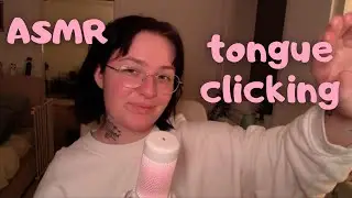 ASMR Tingly Tongue Clicking & Double Hand Movements | No Talking