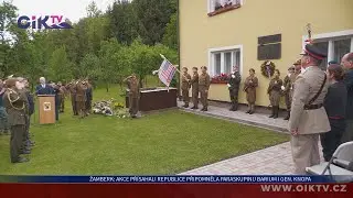 Žamberk: Akce Přísahali republice připomněla paraskupinu BARIUM i gen. Knopa