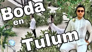 🤵🏻👰🏻‍♀️Me colé a una boda en Tulum🥂🤭 y quede impactado con lo que viví 💍‼️