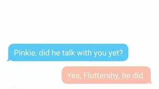 MLP TextingStory - Fluttershy and Pinkie - Andy and Pinkie Pie #2
