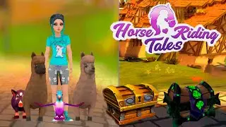 Два СВИСТА, чемпион, бонусный и сундук мероприятия 🌺 Horse Riding Tales