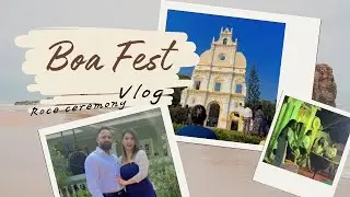 Feast vlog of st. Joseph Vaz and Roce ceremony of my friend | Goan vlog | Jolibia Fernandes