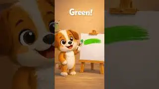 🎨 Milo Learns colors!🌈 #cute #funny #learning