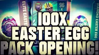 INSANE 100x EASTER EGG PACK OPENING! MADDEN OVERDRIVE EASTER! MADDEN OVERDRIVE! MADDEN EASTER PACKS!