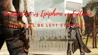 Humbucker shootout: Lambertone Cremas, Epiphone classic PRO, The Fretwire, Epiphone 1999 stock PAF